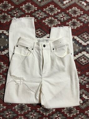 Abercrombie & Fitch White Jeans